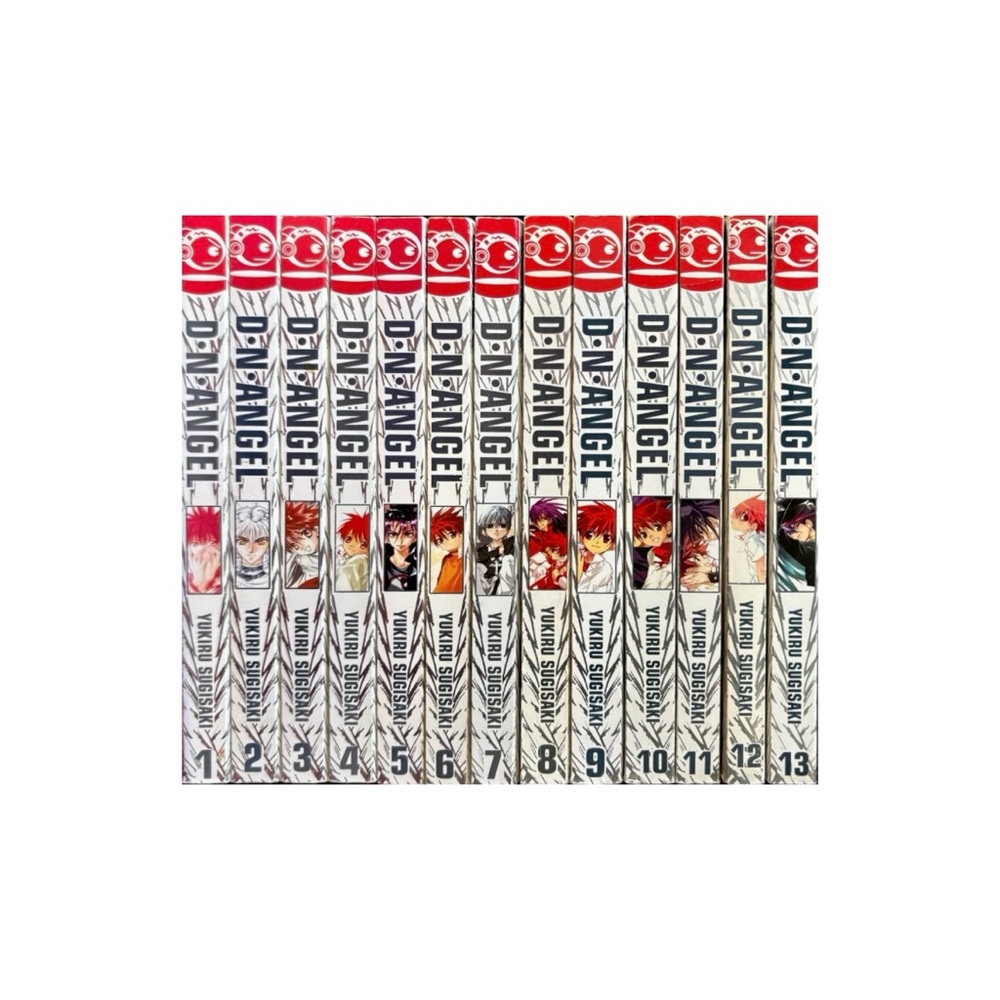 "D.N.ANGEL" BY YUKIRU SUGISAKI MANGA SET (VOLUMES 1-13)